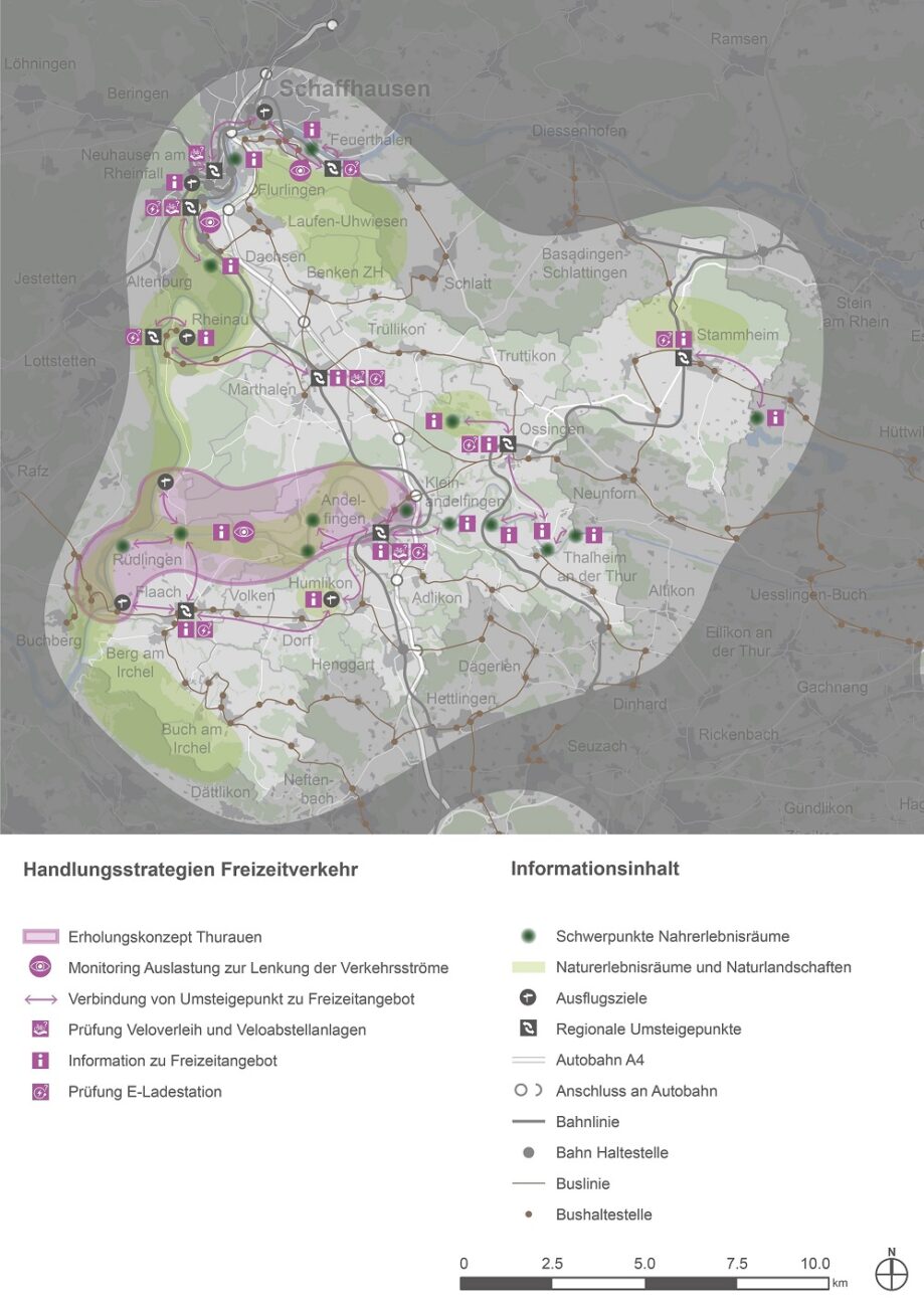 Strategiekarte Freizeitverkehr