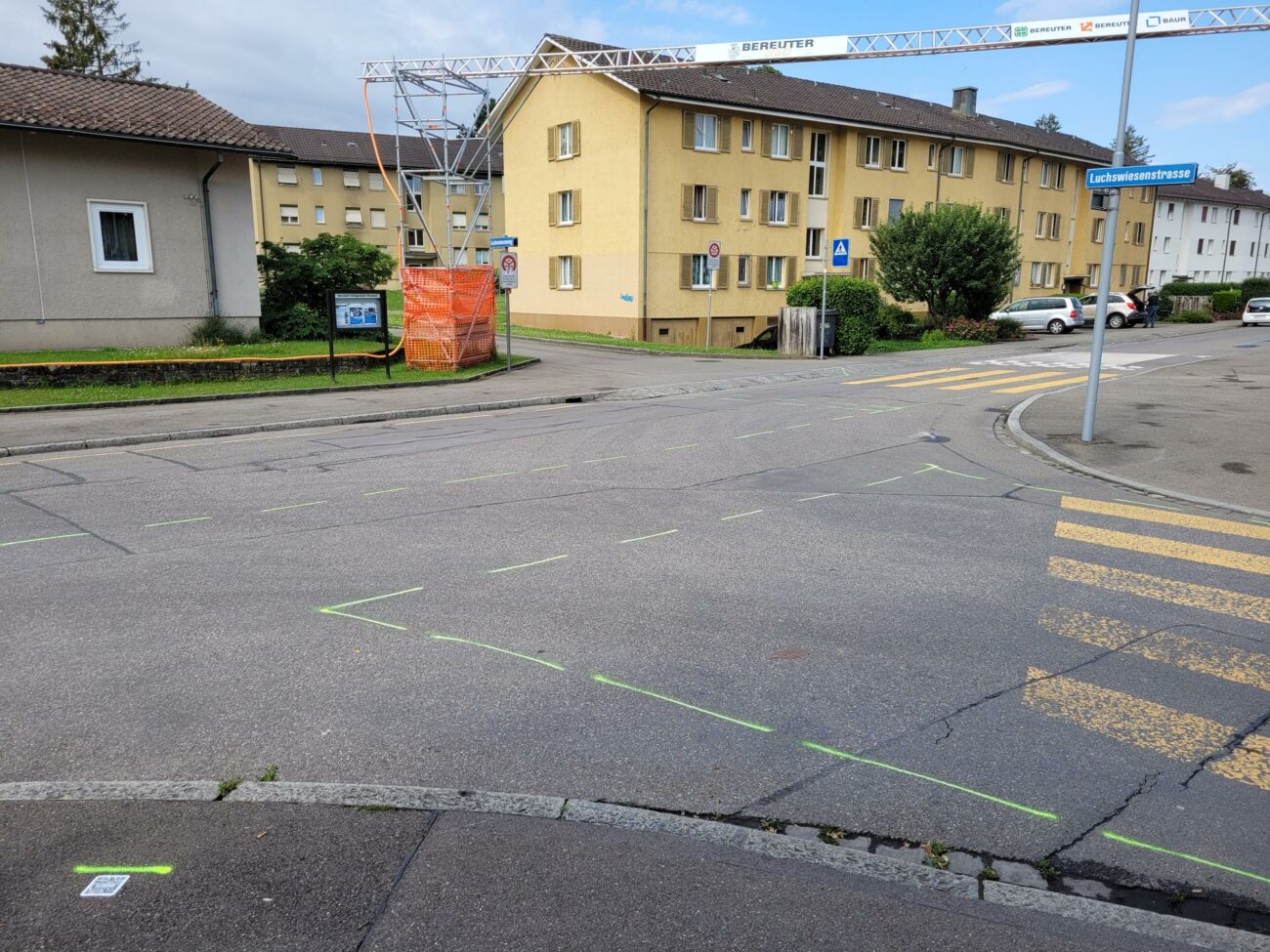 Aussteckung Auflage Luchswiesen