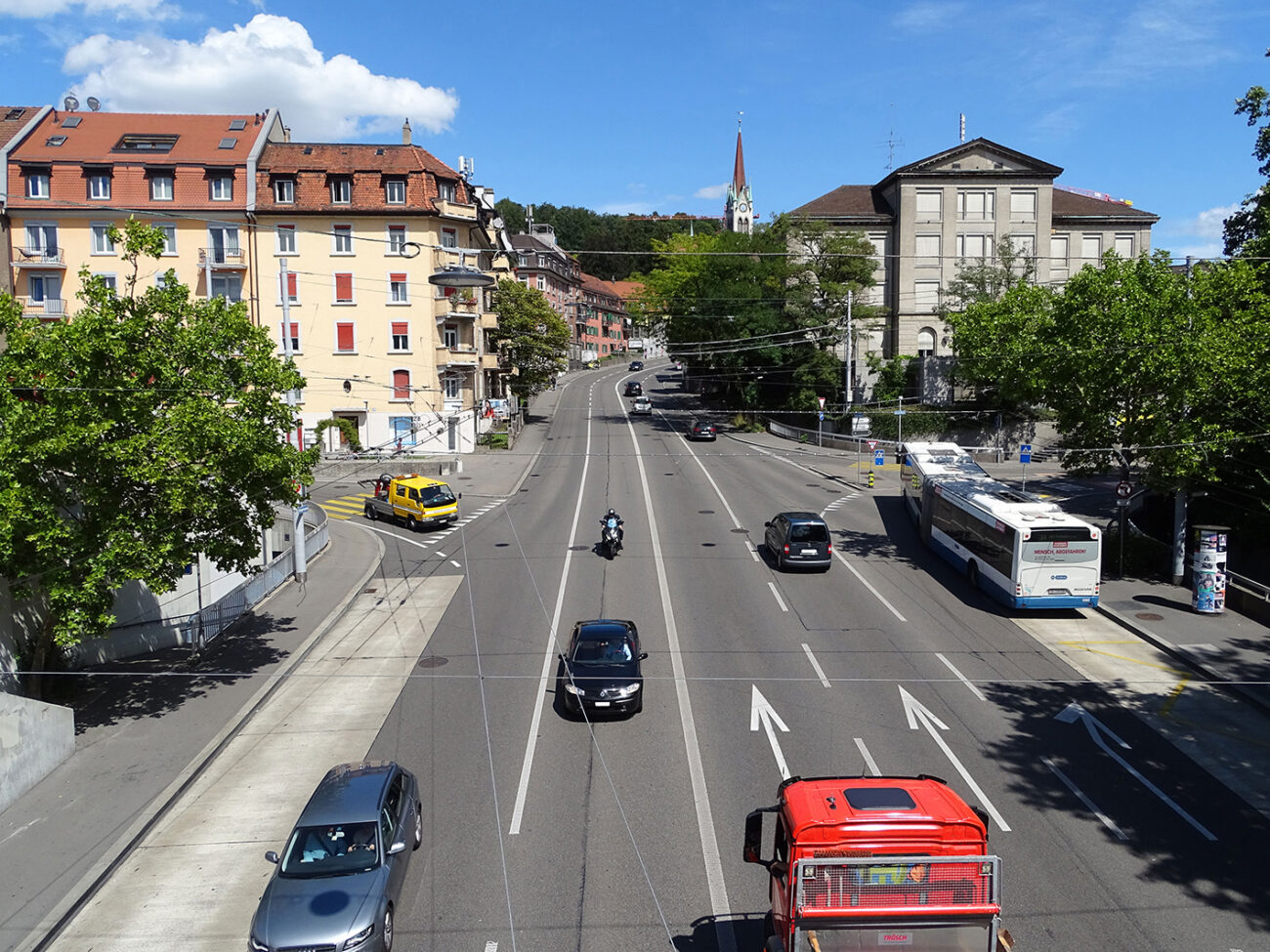 Rosengartenstrasse Bereich Nordbrücke