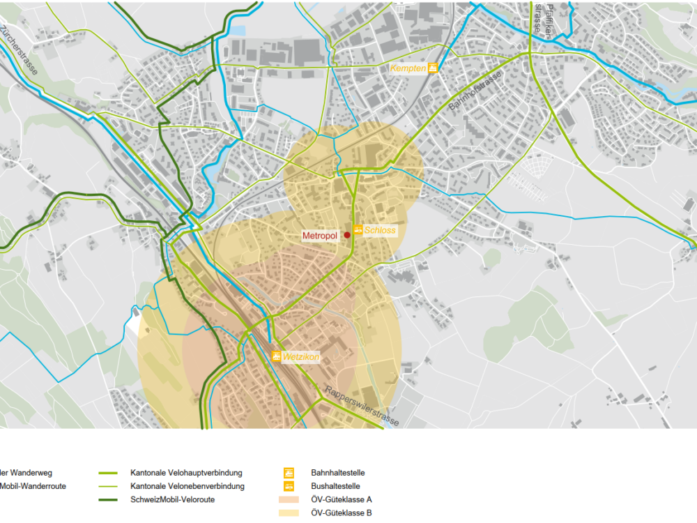 Erschliessung Metropol Wetzikon