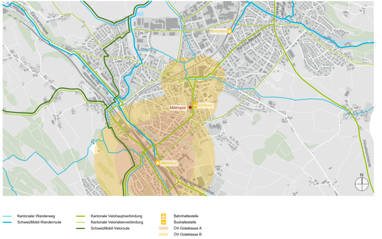 Erschliessung Metropol Wetzikon