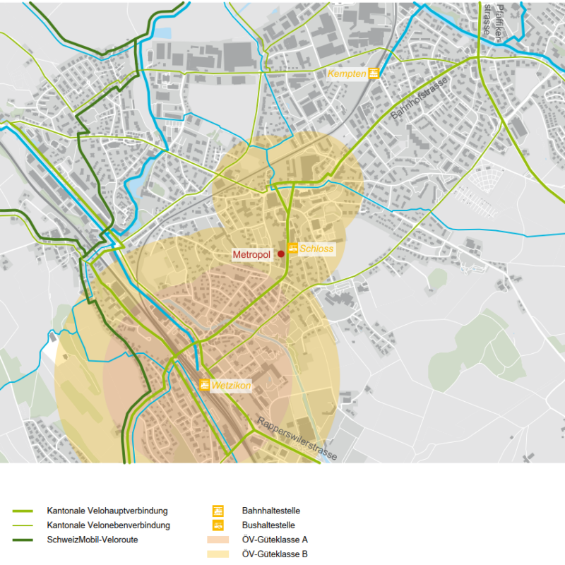 Erschliessung Metropol Wetzikon